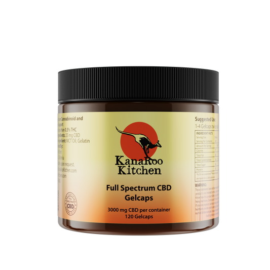 KANAROO KITCHEN FULL-SPECTRUM CBD GELCAPS